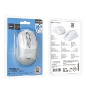Souris Hoco sans fil GM28 - Blanc